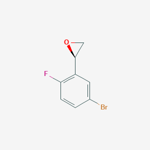 (S)-2-(5-Bromo-2-fluorophenyl)oxirane