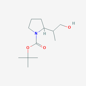 tert-Butyl 2-(1-hydroxypropan-2-yl)pyrrolidine-1-carboxylate