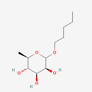 pentyl 6-deoxy-alpha-L-mannopyranoside