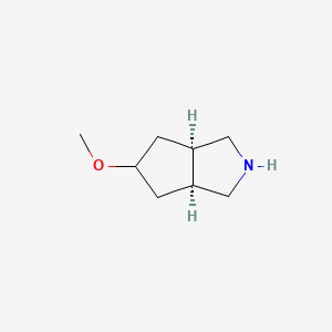 Rel-(3aR,5r,6aS)-5-methoxyoctahydrocyclopenta[c]pyrrole