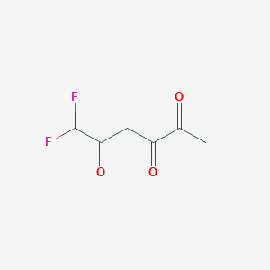 6,6-Difluorohexane-2,3,5-trione