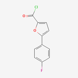 B1333195 5-(4-Fluorophenyl)furan-2-carbonyl chloride CAS No. 380889-69-0