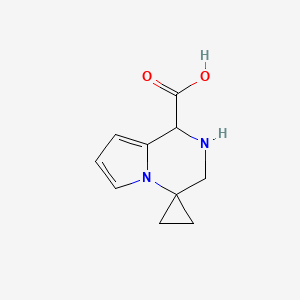 2',3'-dihydro-1'H-spiro[cyclopropane-1,4'-pyrrolo[1,2-a]pyrazine]-1'-carboxylic acid