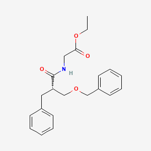 (S)-Ethyl 2-(2-benzyl-3-(benzyloxy)propanamido)acetate