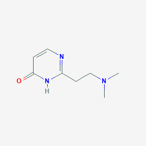 2-[2-(Dimethylamino)ethyl]-3,4-dihydropyrimidin-4-one