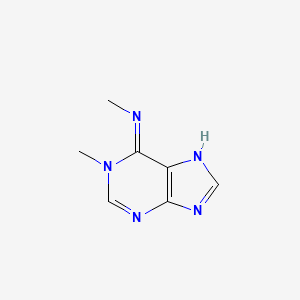 molecular formula C7H9N5 B13331998 N6,1-Dimethyladenine 