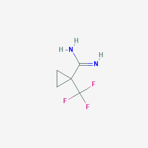 1-(Trifluoromethyl)cyclopropane-1-carboximidamide