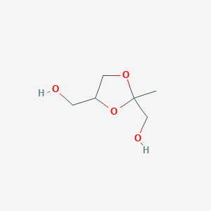 (2-Methyl-1,3-dioxolane-2,4-diyl)dimethanol