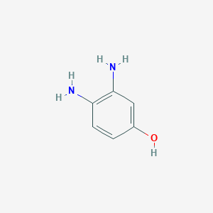 molecular formula C6H8N2O B1333219 3,4-Diaminophenol CAS No. 615-72-5
