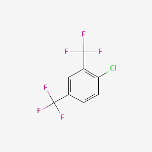 molecular formula C8H3ClF6 B1333220 1-Chloro-2,4-bis(trifluoromethyl)benzene CAS No. 327-76-4