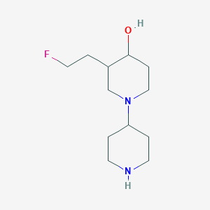 3-(2-Fluoroethyl)-[1,4'-bipiperidin]-4-ol