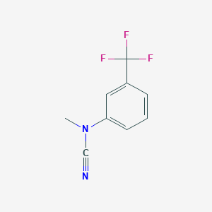 N-Methyl-N-(3-(trifluoromethyl)phenyl)cyanamide