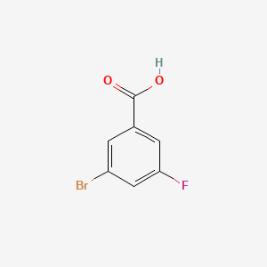 molecular formula C7H4BrFO2 B1333228 3-溴-5-氟苯甲酸 CAS No. 176548-70-2