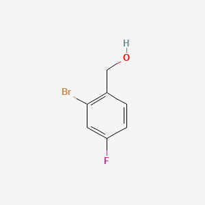 molecular formula C7H6BrFO B1333230 2-Bromo-4-fluorobenzyl Alcohol CAS No. 229027-89-8