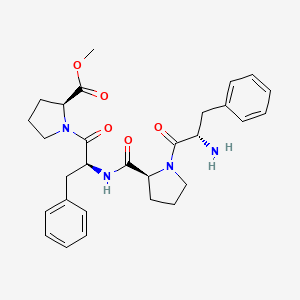 Methyl L-phenylalanyl-L-prolyl-L-phenylalanyl-L-prolinate