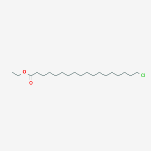 molecular formula C20H39ClO2 B13332352 Ethyl 18-chlorooctadecanoate 