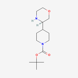 Tert-butyl 4-(morpholin-3-yl)piperidine-1-carboxylate