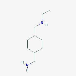 {4-[(Ethylamino)methyl]cyclohexyl}methanamine