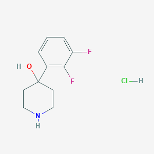 4-(2,3-Difluorophenyl)piperidin-4-ol hydrochloride