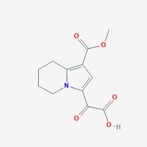 2-(1-(Methoxycarbonyl)-5,6,7,8-tetrahydroindolizin-3-yl)-2-oxoacetic acid