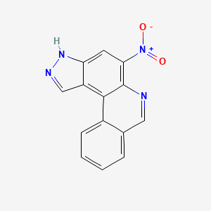 5-Nitro-3H-pyrazolo[4,3-a]phenanthridine