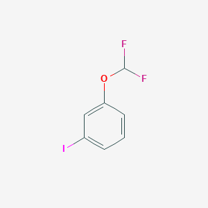 molecular formula C7H5F2IO B1333251 1-(Difluoromethoxy)-3-iodobenzene CAS No. 518070-17-2