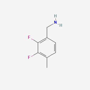molecular formula C8H9F2N B1333253 2,3-Difluoro-4-methylbenzylamine CAS No. 261763-41-1