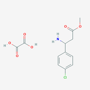 Methyl 3-amino-3-(4-chlorophenyl)propanoate oxalate