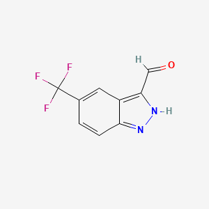 5-(Trifluoromethyl)-1H-Indazole-3-carbaldehyde