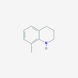 molecular formula C10H13N B1333255 8-Methyl-1,2,3,4-tetrahydroquinoline CAS No. 52601-70-4
