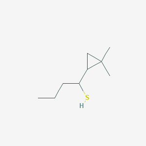 1-(2,2-Dimethylcyclopropyl)butane-1-thiol