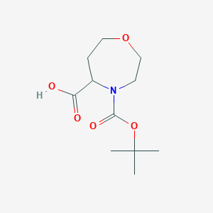 4-tert-Butoxycarbonyl-1,4-oxazepane-5-carboxylic acid