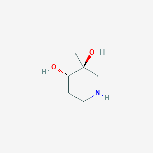 Rel-(3S,4S)-3-methylpiperidine-3,4-diol