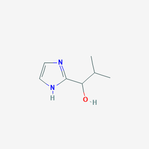 1-(1H-imidazol-2-yl)-2-methylpropan-1-ol