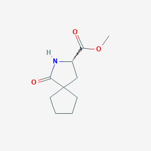 Methyl (S)-1-oxo-2-azaspiro[4.4]nonane-3-carboxylate