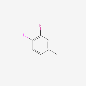 molecular formula C7H6FI B1333266 3-Fluoro-4-iodotoluene CAS No. 452-79-9
