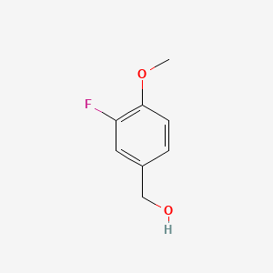 molecular formula C8H9FO2 B1333268 3-Fluoro-4-methoxybenzyl alcohol CAS No. 96047-32-4