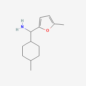 (4-Methylcyclohexyl)(5-methylfuran-2-yl)methanamine