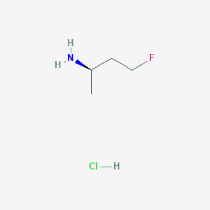 (2R)-4-fluorobutan-2-amine hydrochloride