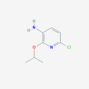 6-Chloro-2-(propan-2-yloxy)pyridin-3-amine