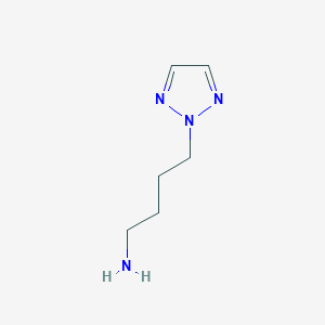 4-(2H-1,2,3-Triazol-2-yl)butan-1-amine