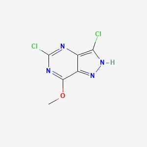 3,5-Dichloro-7-methoxy-1H-pyrazolo[4,3-d]pyrimidine