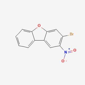 3-Bromo-2-nitro-dibenzofuran