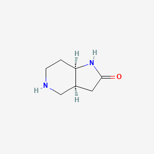 (3AS,7aR)-octahydro-2H-pyrrolo[3,2-c]pyridin-2-one