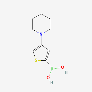 (4-(Piperidin-1-yl)thiophen-2-yl)boronic acid