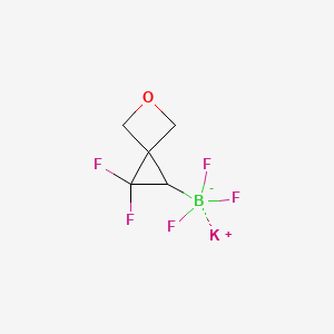 Potassium (2,2-difluoro-5-oxaspiro[2.3]hexan-1-yl)trifluoroborate