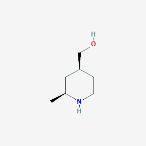 ((2S,4S)-2-methylpiperidin-4-yl)methanol