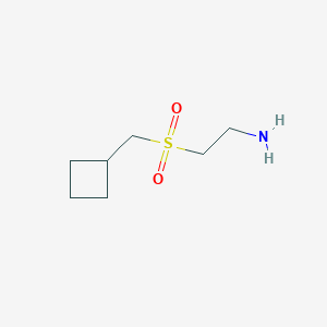 2-((Cyclobutylmethyl)sulfonyl)ethan-1-amine