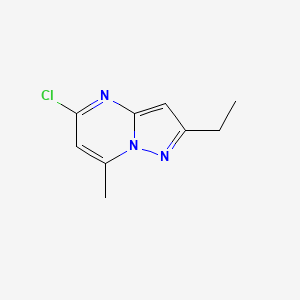 5-Chloro-2-ethyl-7-methylpyrazolo[1,5-a]pyrimidine