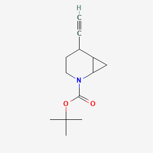 tert-Butyl 5-ethynyl-2-azabicyclo[4.1.0]heptane-2-carboxylate